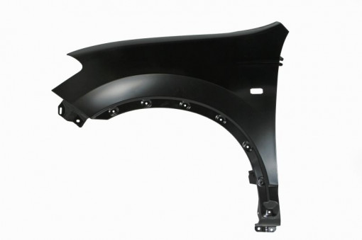 Aripa Stanga (cu locas semnalizator, cu orificii ornament, galvanizat, certificat CZ) potrivit NISSAN QASHQAI I 11.10-11.13