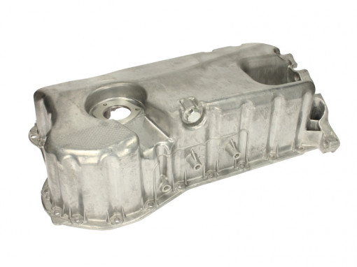 Baie ulei cu orificii senzori, aluminiu potrivit SEAT ALHAMBRA; VW BORA, BORA I, GOLF IV, PASSAT B5.5, PASSAT B6, POLO IV, POLO V, SHARAN, TIGUAN 1.6-3.6 03.99-