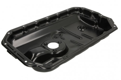Baie ulei partea de jos, cu orificii senzori, otel potrivit AUDI A4 B8, A5, A6 C7, A7, A8 D4, Q5, Q7; VW TOUAREG 2.5-3.2 06.07-09.18