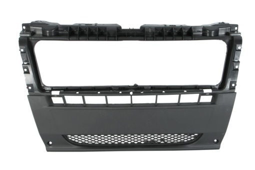 Bara fata centrala cu grilaj, negru potrivit CITROEN JUMPER I, JUMPER II; FIAT DUCATO; PEUGEOT BOXER 04.06-08.14