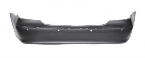 Bara spate cu locas senzorii parcare, cu locas ornament, grunduit potrivit MERCEDES E T-MODEL S211, E W211 Sedan 04.06-07.09