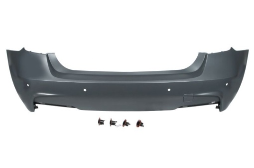 Bara Spate, pachet M, număr locas senzori parcare 4, grunduit potrivit BMW 3 F30, F80 Sedan 10.11-07.15 - Img 1