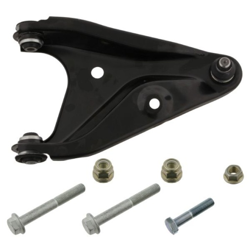 Brat suspensie roata Dreapta inferior/transversal fata 18 mm (cu o articulatie (articulatie); cu rulment; cu suruburi) potrivit DACIA LOGAN, LOGAN EXPRESS 1.0ALK-1.6LPG 09.04-