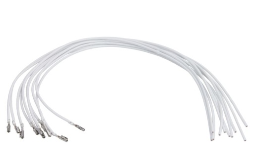 Cablu reparatie (Cupru / silicon, sectiune transversala: 0,5mm, lungime: 0,3m)