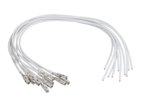 Cablu reparatie (Cupru / silicon, sectiune transversala: 0,5mm, lungime: 0,3m)