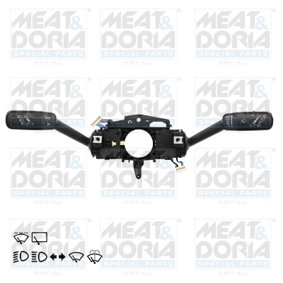 Comutator coloana directie potrivit SEAT LEON, LEON SC, LEON ST; SKODA OCTAVIA III; VW GOLF SPORTSVAN VII, GOLF VII, TIGUAN, TOURAN 08.12-