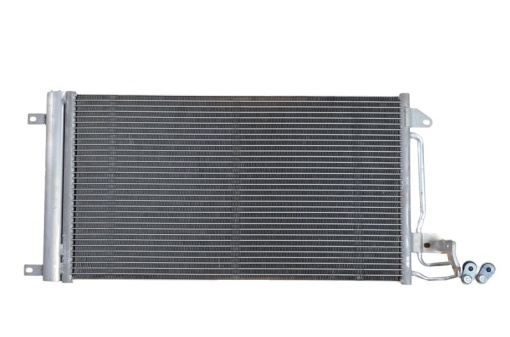 Condensator climatizare (cu uscator) potrivit AUDI A1; SEAT IBIZA IV, IBIZA IV SC, IBIZA IV ST, IBIZA IV/HATCHBACK, TOLEDO IV; SKODA FABIA II, FABIA II PRAKTIK, FABIA III, FABIA III PRAKTIK 1.0-2.0D 09.06-12.22