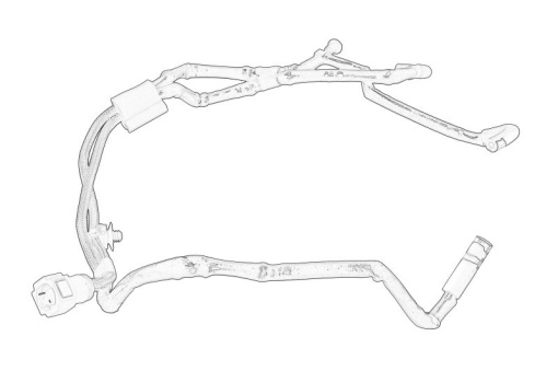Conducta tubulara supapa EGR potrivit DS DS 5; CITROEN C4 GRAND PICASSO I, C4 GRAND PICASSO II, C4 II, C4 PICASSO I, C4 PICASSO II, C5 III, C8, DS4, DS5 2.0D/2.0DH 03.06-