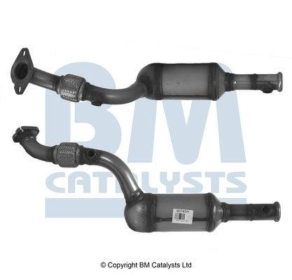 Convertor catalitic EURO 4 potrivit NISSAN KUBISTAR; RENAULT CLIO II, CLIO II/HATCHBACK, KANGOO, KANGOO EXPRESS 1.0/1.2/1.2LPG 08.97-
