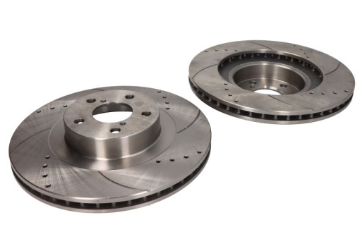 Disc frana (2 buc.) SPEEDMAX, Ventilated, Cut-Drilled, fata ; stanga/dreapta, diametru iesire 294 mm, grosime 24 mm, potrivit SUBARU FORESTER, IMPREZA, LEGACY V, OUTBACK 2.0-3.0 06.98-