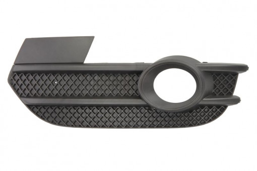 Element bara Stanga Inferior, cu locas lampa ceata, negru potrivit AUDI Q3 06.11-10.18 06.11-