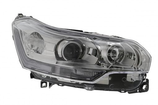 Far Dreapta (bi-xenon, D1S/W5W, electric, cu motor, culoare semnalizator: transparent) potrivit CITROEN C5 II, C5 III 02.08-04.11