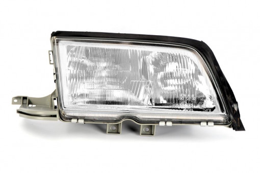 Far Dreapta (H1/H7, electric, fara motoras, culoare insertie: alb, culoare semnalizator: transparent) potrivit MERCEDES C T-MODEL (S202), C (W202) 01.96-12.00