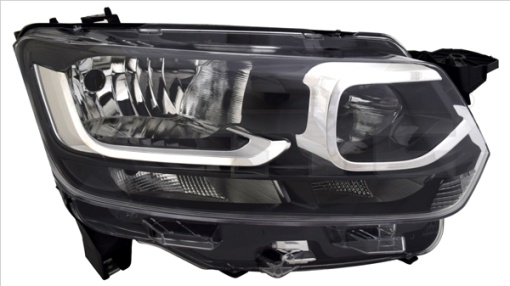 Far dreapta (H1/H7/W21/5W, cu motor) potrivit CITROEN BERLINGO III 03.18-
