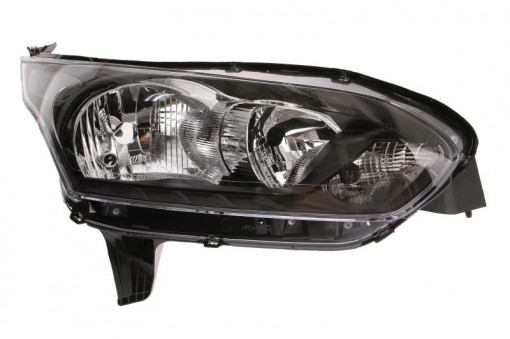 Far Dreapta (H15/H7, electric, cu motor, culoare insertie: negru) potrivit FORD TOURNEO CONNECT V408 NADWOZIE WIELKO, TRANSIT CONNECT, TRANSIT CONNECT V408/MINIVAN -09.15