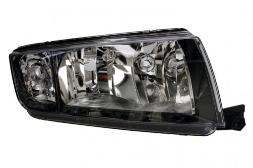 Far dreapta (H3/H7, reglaj electric, fundal cromat) SKODA FABIA I, FABIA I PRAKTIK