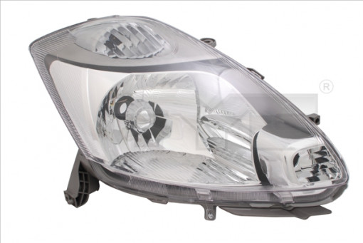 Far dreapta (H4, electric, fundal cromat, fundal transparent) DAIHATSU SIRION SUBARU JUSTY IV dupa 2005