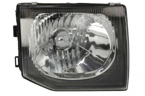 Far Dreapta (H4, electric, manual, fara motoras, culoare insertie: cromat) potrivit MITSUBISHI PAJERO II, PAJERO SPORT -12.97