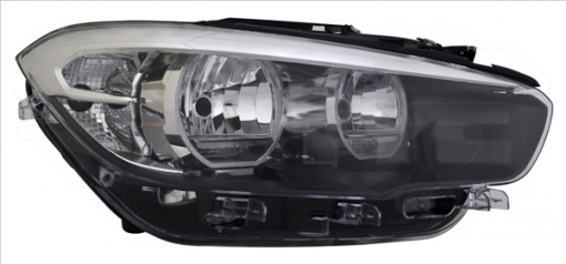 Far Dreapta (H7/H7/LED, electric, cu motor) potrivit BMW 1 (F20), 1 (F21) 03.15-