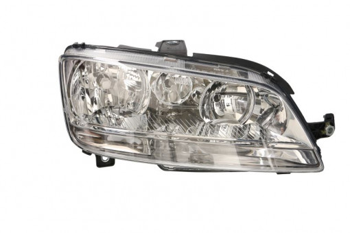 Far Dreapta (halogen, 2*H1/PY21W/W5W, electric, cu motor, culoare insertie: albastru/cromat, culoare semnalizator: alb) potrivit FIAT IDEA, MULTIPLA