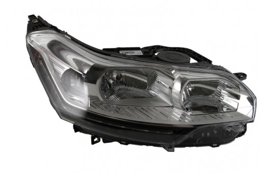 Far Dreapta (halogen, H1/H7, electric, cu motor) potrivit CITROEN C5 III 02.08-