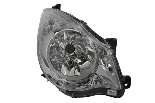 Far Dreapta (halogen, H4/W5W, electric, cu motor, culoare insertie: cromat, culoare semnalizator: transparent) potrivit OPEL AGILA -01.15
