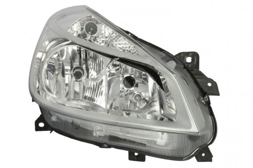 Far Dreapta (halogen, H7, electric, fara motoras, culoare semnalizator: transparent) potrivit RENAULT CLIO III, CLIO III/HATCHBACK 05.05-01.08