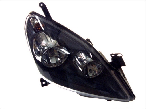 Far fata Dreapta (H1/H7, electric, cu motor, culoare insert: negru) potrivit OPEL ZAFIRA B, ZAFIRA B/MINIVAN