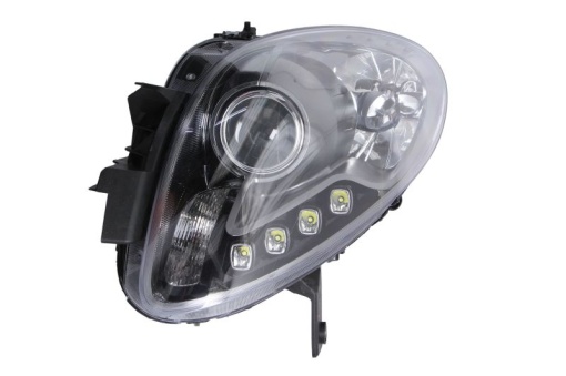 Far fata Dreapta (H1/H7/LED/PY24W, electric, cu motor, culoare insert: gri/negru, culoare semnalizator: transparent) potrivit ALFA ROMEO GIULIETTA, GIULIETTA/HATCHBACK 04.10-03.16