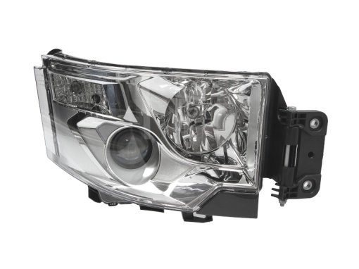 Far fata Dreapta (H1/H7/P21W/W5W, electric, cu motor, functie Lumina zi, culoare insert: cromat, culoare semnalizator: transparent) potrivit RVI C, T 01.13-