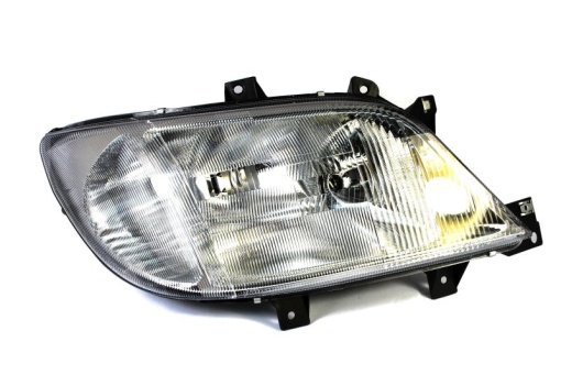 Far fata Dreapta (H1/H7/PY21W/W5W, electric, cu motor, bec, culoare insert: cromat, culoare semnalizator: alb) potrivit MERCEDES SPRINTER 2-T (B901, B902), SPRINTER 3-T (B903)
