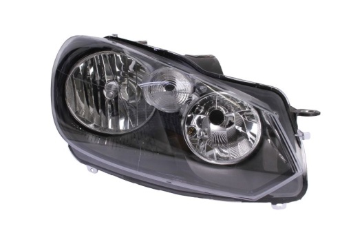 Far fata Dreapta (H15/H7, electric, cu motor, culoare insert: negru) potrivit VW GOLF VI