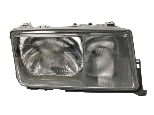 Far fata Dreapta (H3/H4, electric, fara motoras, culoare insert: argintiu, culoare semnalizator: transparent) potrivit MERCEDES 190 (W201) -08.93