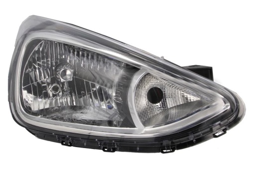 Far fata Dreapta (H4/H7/PY21W/W5W, electric, fara motoras, culoare insert: negru) potrivit HYUNDAI I10 II