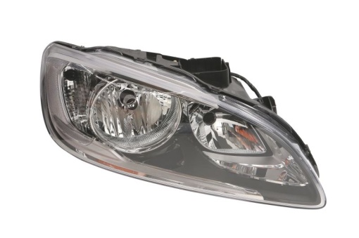 Far fata Dreapta (H7/H9/LED/PWY24W, electric, cu motor, culoare insert: negru) potrivit VOLVO S60 I, S60 II, V60 I