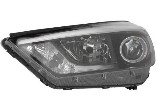 Far fata Dreapta (H7/LED/PY21W, cu motor) potrivit HYUNDAI TUCSON, TUCSON/SUV