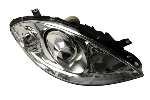 Far fata Dreapta (H7, pneumatic, fara motoras, culoare insert: cromat, culoare semnalizator: transparent) potrivit MERCEDES A (W169)