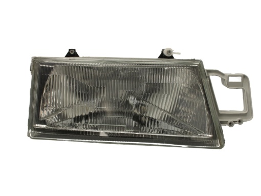 Far fata Dreapta (halogen, H4, manual, fara motoras, culoare insert: negru, culoare semnalizator: transparent) potrivit FIAT TEMPRA 01.90-12.96