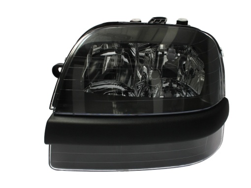 Far fata Stanga (2*H1/H7, electric, fara motoras, culoare insert: negru, culoare semnalizator: fumuriu) potrivit FIAT DOBLO, DOBLO/MINIVAN -12.05