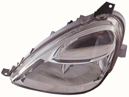 Far fata Stanga (H4/H7, pneumatic, fara motoras, culoare insert: cromat, culoare semnalizator: transparent) potrivit MERCEDES A (W168) -08.04