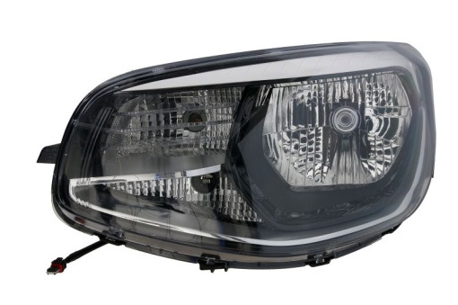 Far fata Stanga (H4/P21/PY21W, electric, culoare insert: negru) potrivit KIA SOUL I, SOUL II