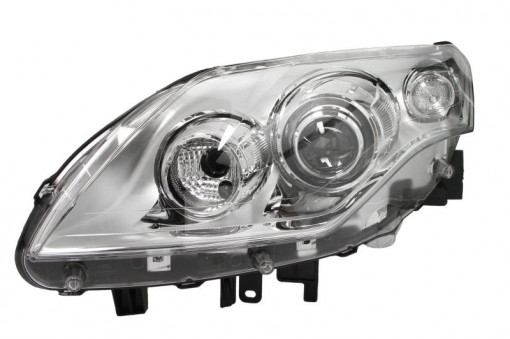 Far Stanga (bi-xenon, D1S/W5W, electric, fara motoras, culoare semnalizator: transparent) potrivit RENAULT LAGUNA, LAGUNA III 10.07-11.10