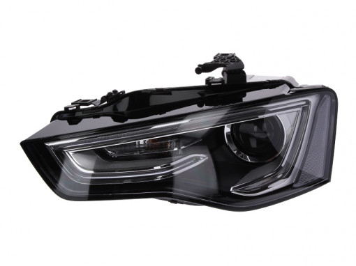 Far Stanga (bi-xenon, D3S/LED, electric, cu motor, culoare insertie: negru) potrivit AUDI A5 10.11-07.16 - Img 1