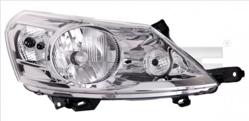 Far stanga (H4, electric, cu motoras, fundal cromat) CITROEN JUMPY FIAT SCUDO PEUGEOT EXPERT, EXPERT TEPEE TOYOTA PROACE