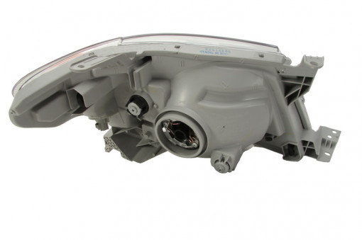 Far Stanga (H4, electric, fara motoras, culoare semnalizator: galben) potrivit TOYOTA HILUX VII -06.15