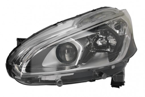 Far Stanga (H7/LED/PY21W, electric, fara motoras, culoare insertie: negru) potrivit PEUGEOT 208 I, 208 II, 208/HATCHBACK 06.15-06.15