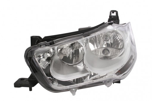 Far Stanga (halogen, H1/H7/W5W, electric, cu motor, culoare semnalizator: transparent) potrivit CITROEN C-ELYSEE - Img 1