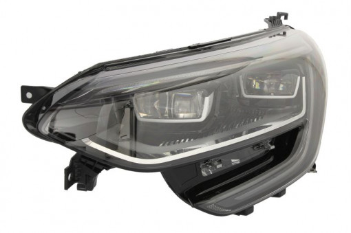 Far Stanga (LED, electric, cu motor, culoare insertie: negru) potrivit RENAULT MEGANE III, MEGANE IV