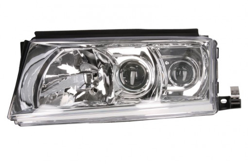 Far Stanga (xenon, D2S/H1/H3, electric, fara motoras, culoare insertie: cromat) potrivit SKODA OCTAVIA I, OCTAVIA I/KOMBI