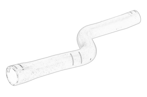 Furtun radiator superior (34mm/33mm) potrivit OPEL ASTRA J, ASTRA J GTC 1.7D 09.09-10.15